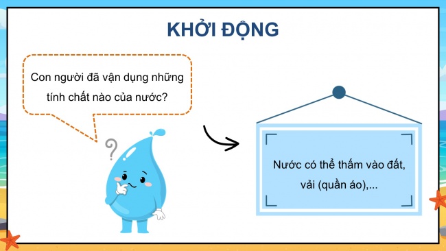 Soạn giáo án điện tử khoa học 4 KNTT Bài 1: Tính chất của nước và nước với cuộc sống