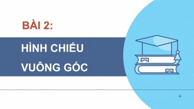 Soạn giáo án điện tử Công nghệ 8 KNTT Bài 2: Hình chiếu vuông góc