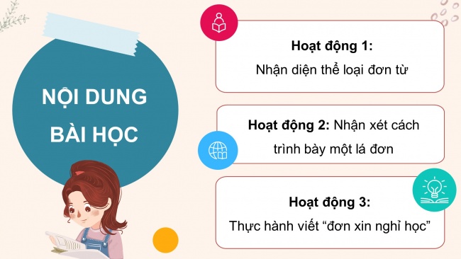 Soạn giáo án điện tử tiếng việt 4 CTST CĐ 1 Bài 8 Viết: Viết đơn