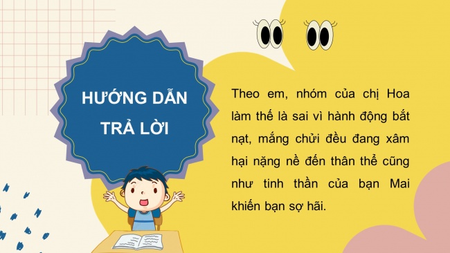 Soạn giáo án điện tử HĐTN 4 CTST bản 1 CĐ2 - Tuần 7: Nhận diện những hành vi xâm hại tinh thần - Cách phòng tránh bị xâm hại tinh thần