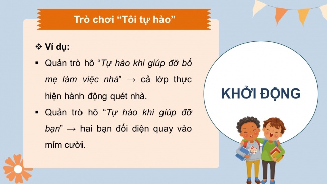 Soạn giáo án điện tử HĐTN 4 CTST bản 2 Tuần 2: HĐGDTCĐ - Những việc làm đáng tự hào của bản thân