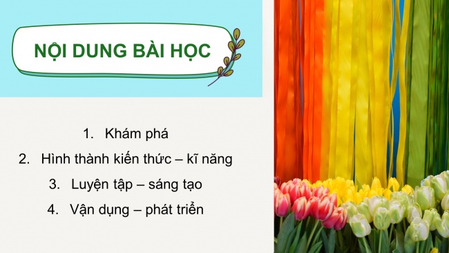 Soạn giáo án điện tử mĩ thuật 4 CTST bản 1 Bài 2: Hình in với giấy gói quà