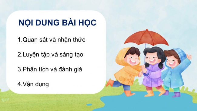 Soạn giáo án điện tử mĩ thuật 4 CTST bản 2 Bài 5: Phong cảnh quê hương