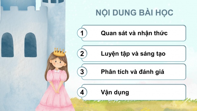 Soạn giáo án điện tử mĩ thuật 4 CTST bản 2 Bài 9: Hình và sự biến thể