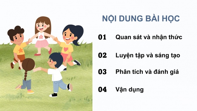 Soạn giáo án điện tử mĩ thuật 4 CTST bản 2 Bài 13: Kỉ niệm về thầy cô