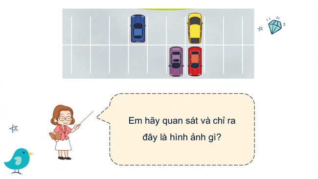 Soạn giáo án điện tử toán 4 cánh diều Bài 21: Hai đường thẳng vuông góc. Vẽ hai đường thẳng vuông góc