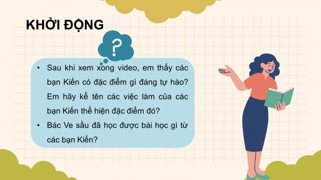 Bài giảng điện tử hoạt động trải nghiệm 4 cánh diều