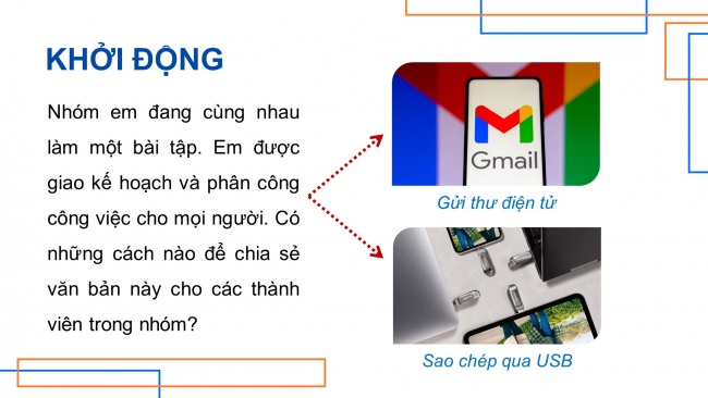Soạn giáo án điện tử khoa học máy tính 11 KNTT Bài 6: Lưu trữ và chia sẻ tệp tin trên Internet