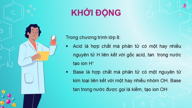 Soạn giáo án điện tử hóa học 11 CTST Bài 2: Cân bằng trong dung dịch nước