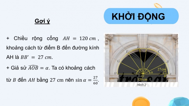 Soạn giáo án điện tử toán 11 CTST Bài 3: Các công thức lượng giác