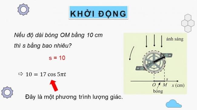 Soạn giáo án điện tử toán 11 CTST Bài 5: Phương trình lượng giác cơ bản