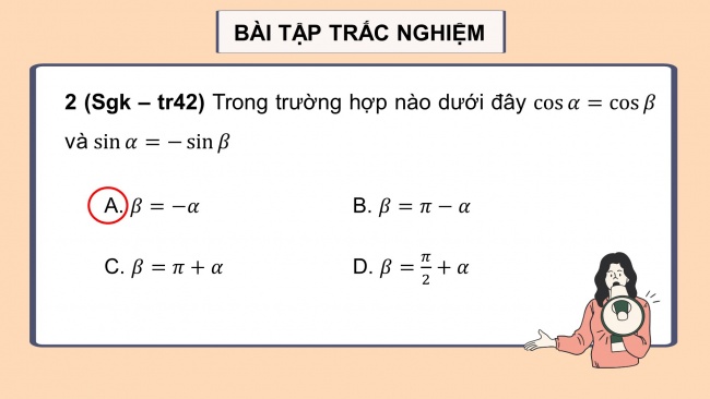 Soạn giáo án điện tử toán 11 CTST : Bài tập cuối chương 1