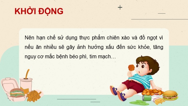 Soạn giáo án điện tử KHTN 8 CD Bài 29: Dinh dưỡng và tiêu hoá ở người