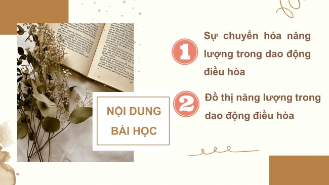 Soạn giáo án điện tử vật lí 11 Cánh diều Bài 3: Năng lượng trong dao động điều hoà