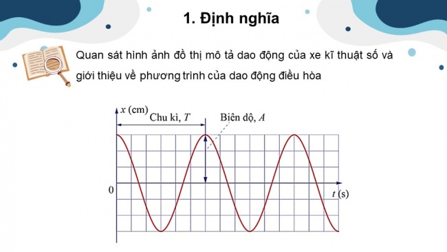 Soạn giáo án điện tử vật lí 11 Cánh diều Bài 1: Dao động điều hoà (P2)