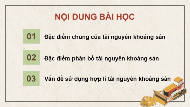 Soạn giáo án điện tử Địa lí 8 CD Bài 4: Khoáng sản Việt Nam