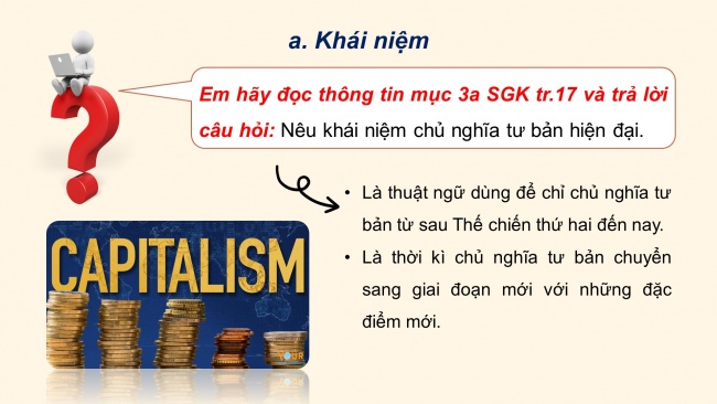 Soạn giáo án điện tử lịch sử 11 Cánh diều Bài 2: Sự xác lập và phát triển của chủ nghĩa tư bản (P2)