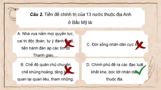 Soạn giáo án điện tử lịch sử 11 Cánh diều: Thực hành Chủ đề 1