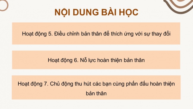 Soạn giáo án điện tử hoạt động trải nghiệm 11 Cánh diều Chủ đề 3: Hoàn thiện bản thân (P2)