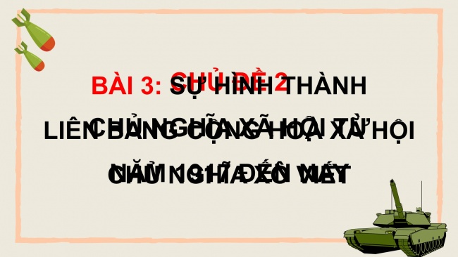 Bài giảng điện tử lịch sử 11 kết nối tri thức