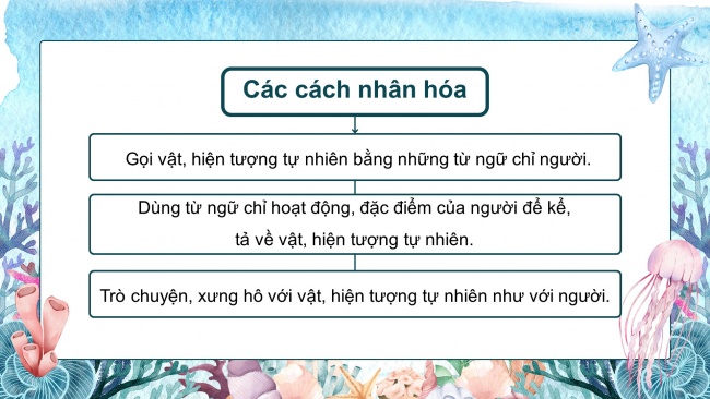 Soạn giáo án điện tử tiếng việt 4 CTST CĐ 3 Bài 7 Luyện từ và câu: Luyện tập về nhân hoá