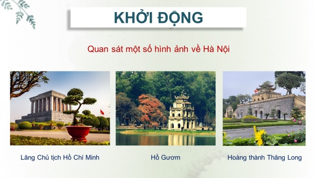 Soạn giáo án điện tử lịch sử và địa lí 4 CTST Bài 12: Thăng Long - Hà Nội