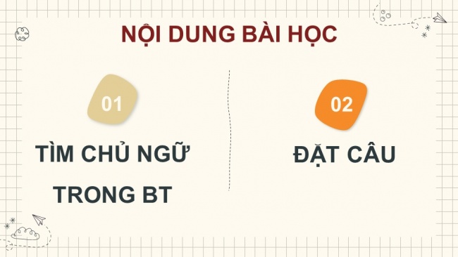 Soạn giáo án điện tử Tiếng Việt 4 CD Bài 9 Luyện từ và câu 2: Luyện tập về chủ ngữ