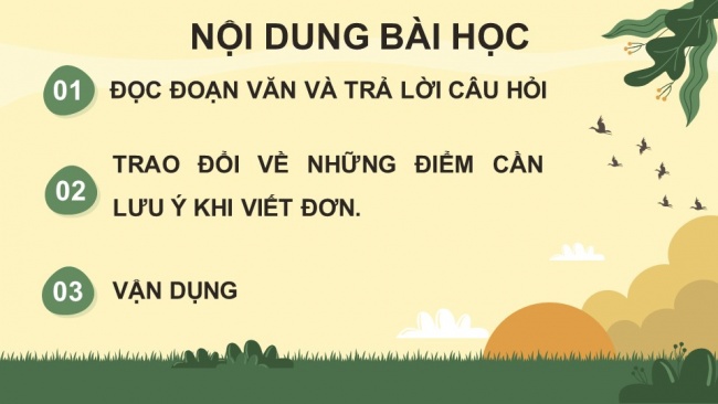 Soạn giáo án điện tử tiếng việt 4 KNTT Bài 23 Viết Tìm hiểu cách viết đơn