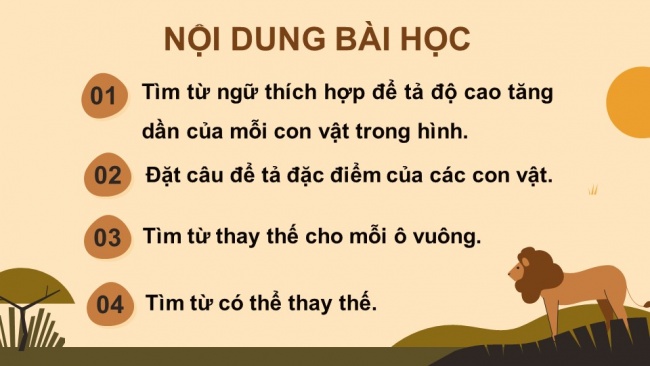 Soạn giáo án điện tử tiếng việt 4 KNTT Bài 25 Luyện từ và câu Luyện tập về tính từ