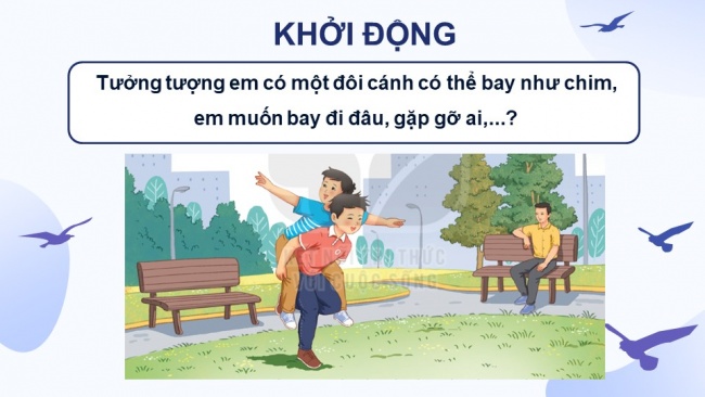 Soạn giáo án điện tử tiếng việt 4 KNTT Bài 30 Đọc Cánh chim nhỏ