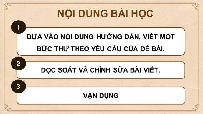 Soạn giáo án điện tử tiếng việt 4 KNTT Bài 32 Viết thư