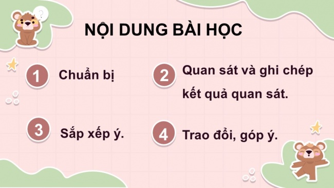 Soạn giáo án điện tử tiếng việt 4 KNTT Bài 26: Viết Quan sát con vật