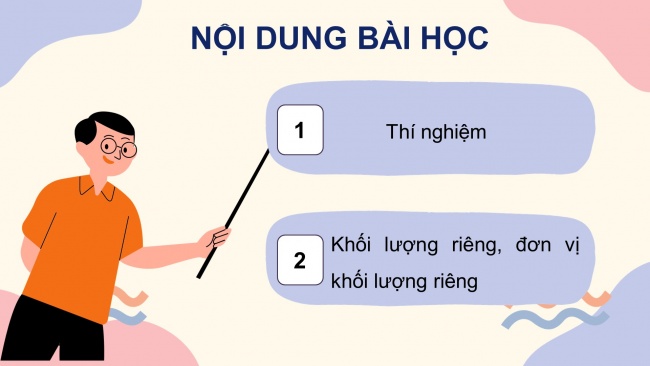 Soạn giáo án điện tử KHTN 8 KNTT Bài 13: Khối lượng riêng