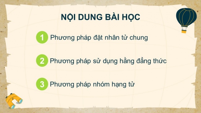 Soạn giáo án điện tử Toán 8 CTST Chương 1 Bài 4: Phân tích đa thức thành nhân tử