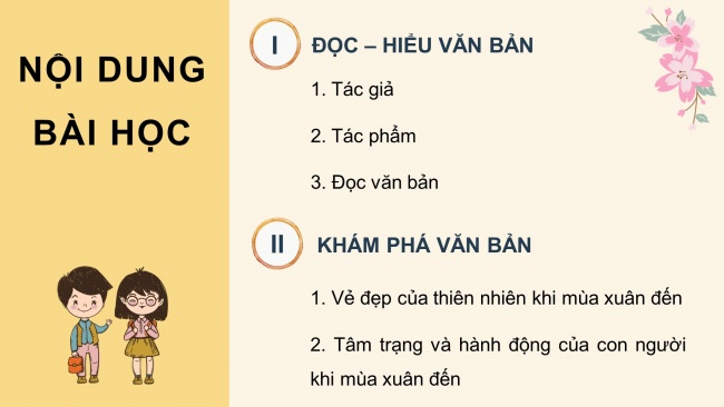 Soạn giáo án điện tử Ngữ văn 8 CTST Bài 2 Đọc 3: Mưa xuân II