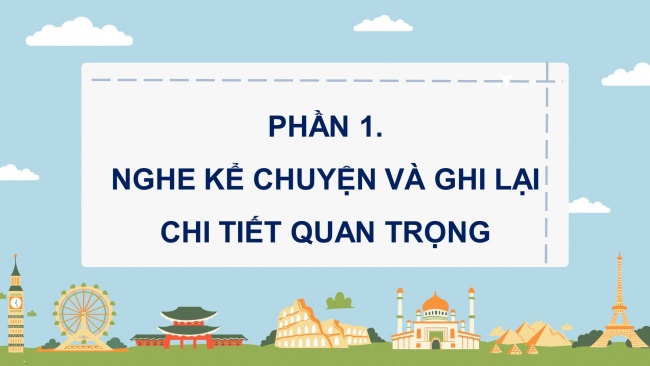 Soạn giáo án điện tử tiếng việt 4 KNTT Bài 6 Nói và nghe: Kể chuyện Bốn anh tài