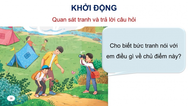 Soạn giáo án điện tử tiếng việt 4 KNTT Bài 9 Đọc: Bầu trời trong quả trứng