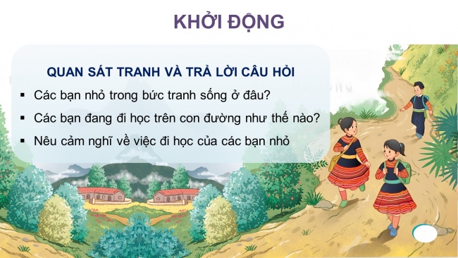 Soạn giáo án điện tử tiếng việt 4 KNTT Bài 15 Đọc: Gặt chữ trên non