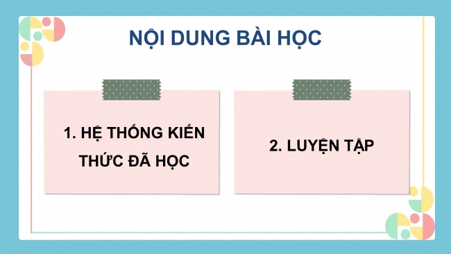 Soạn giáo án điện tử công nghệ 4 KNTT bài: Ôn tập học kì 2