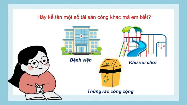 Soạn giáo án điện tử đạo đức 4 KNTT Bài 5: Bảo vệ của công