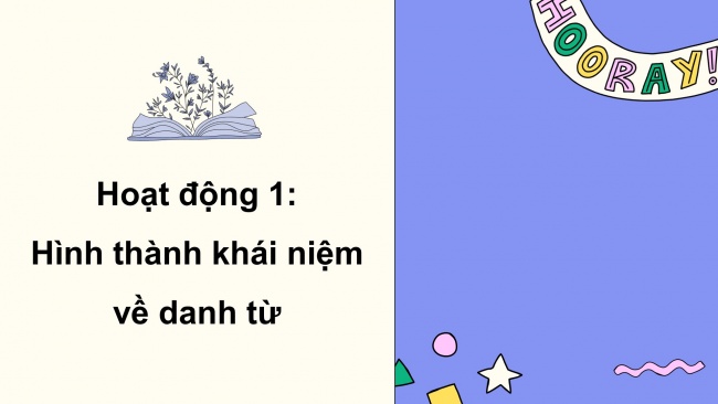 Soạn giáo án điện tử tiếng việt 4 CTST CĐ 1 Bài 1 Luyện từ và câu: Danh từ