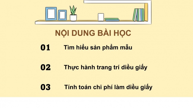 Soạn giáo án điện tử công nghệ 4 CTST Bài 9: Em làm diều giấy