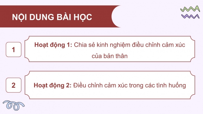 Soạn giáo án điện tử HĐTN 4 CTST bản 2 Tuần 3: HĐGDTCĐ - Điều chỉnh cảm xúc của bản thân