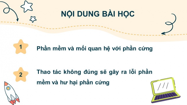 Soạn giáo án điện tử tin học 4 cánh diều Chủ đề A1 Bài 2: Phần mềm máy tính