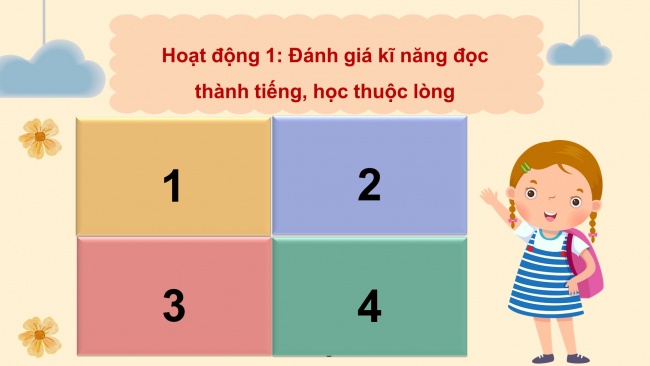 Soạn giáo án điện tử tiếng việt 4 cánh diều Bài 5: Ôn tập giữa học kì 1 - Tiết 1, 2, 3