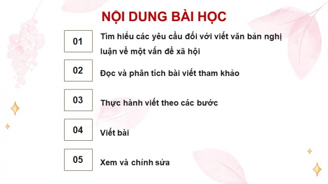 Soạn giáo án điện tử ngữ văn 11 KNTT Bài 3 Viết: Viết bài văn nghị luận về một vấn đề xã hội (Con người với cuộc sống xung quanh)