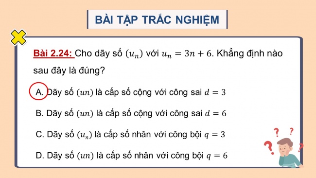 Soạn giáo án điện tử toán 11 KNTT : Bài tập cuối chương 2