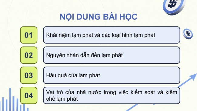 Soạn giáo án điện tử kinh tế pháp luật 11 KNTT Bài 3: Lạm phát