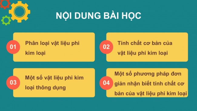 Soạn giáo án điện tử Công nghệ cơ khí 11 KNTT Bài 5: Vật liệu phi kim loại