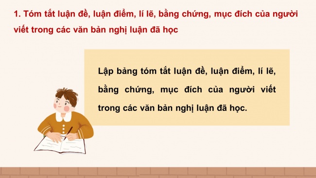 Soạn giáo án điện tử ngữ văn 11 CTST Bài 2: Ôn tập